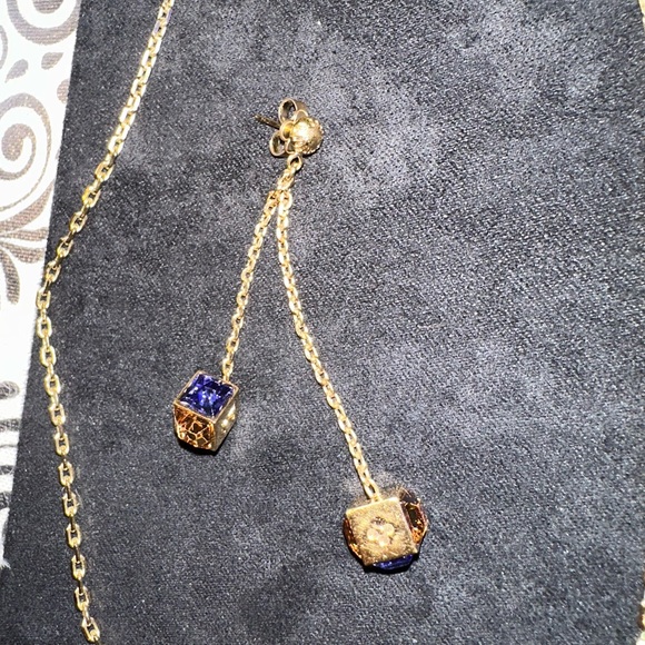 Louis Vuitton BO Pend. Gamble Azur Pendant, bracelet and ring. 5 piece set. - Picture 8 of 17